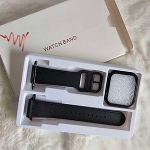 Generic apple watch band - black - silicone NIB